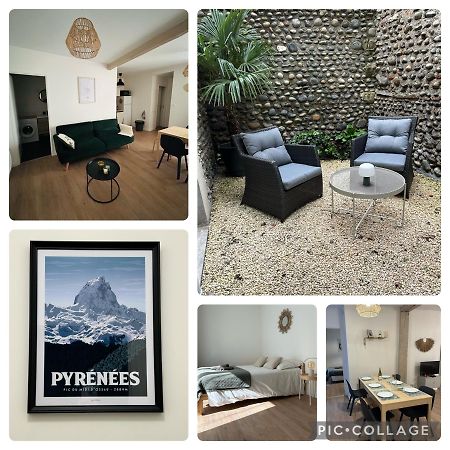 Le Patio : Appartement Chic 3 Chambres Au Coeur De Pau Eksteriør bilde