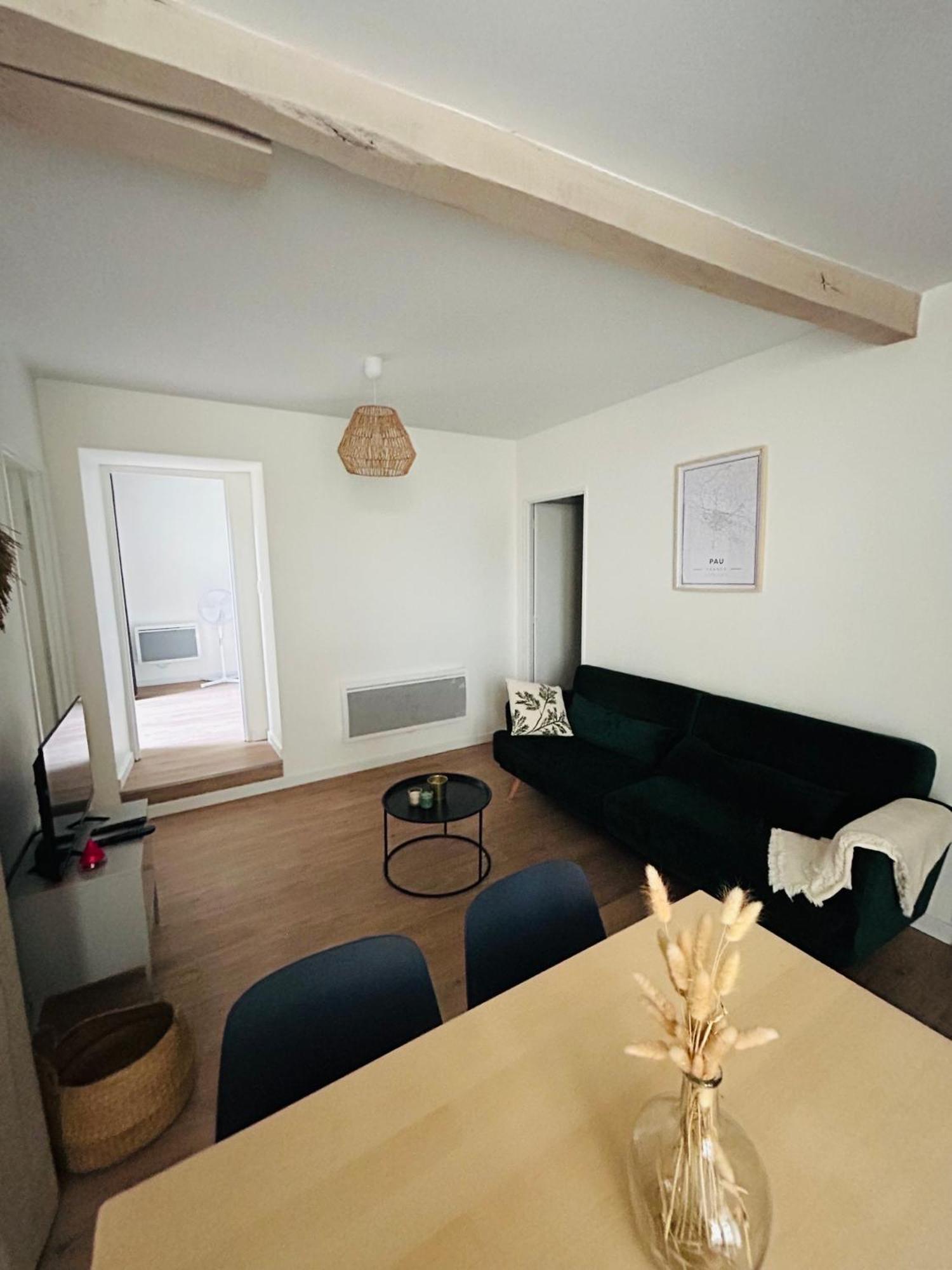 Le Patio : Appartement Chic 3 Chambres Au Coeur De Pau Eksteriør bilde